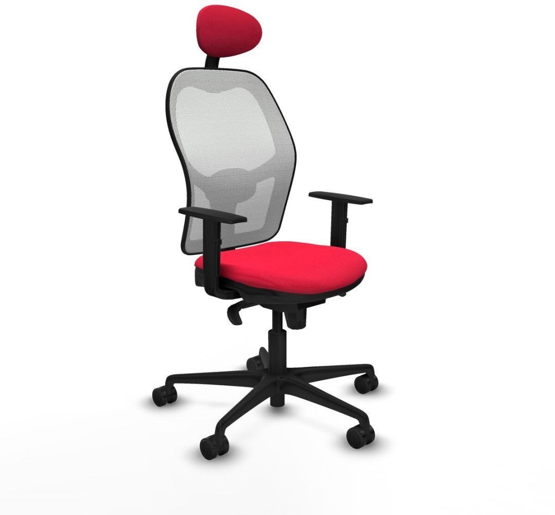 Krzesło Biurowe z Zagłówkiem Jorquera Piqueras y Crespo 1D036N1 Czerwony