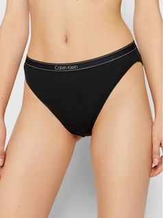 Majtki damskie - Calvin Klein Underwear Figi klasyczne 000QF6443E Czarny - grafika 1