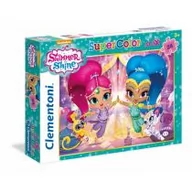 Zabawki kreatywne - Clementoni Puzzle, 24 maxi, Shimmer i Shine, - miniaturka - grafika 1