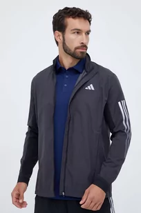 adidas Performance kurtka do biegania Run Icon kolor czarny przejściowa - Kurtki męskie - miniaturka - grafika 1