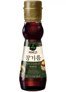 Olej sezamowy z prażonych ziaren 160ml - CJ Bibigo - Kuchnie świata - miniaturka - grafika 1