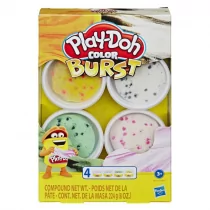 Hasbro Masa plastyczna PlayDoh Color Burst Ice Cream Pack - Pozostałe akcesoria dla plastyków - miniaturka - grafika 1