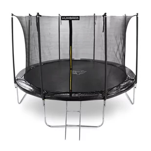 Trampolina ogrodowa HUMBAKA Eco 366 cm czarna ECO-12' Tramps - Trampoliny - miniaturka - grafika 1