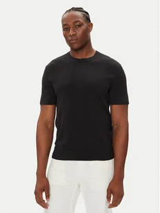 Calvin Klein T-Shirt Supima LV04LC333G Czarny Regular Fit - Koszulki męskie - miniaturka - grafika 1