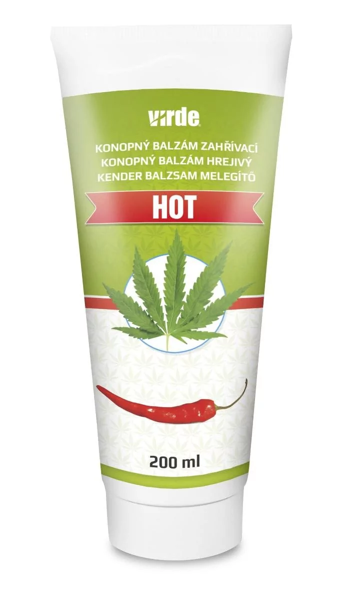 Virde Konopny Balsam Rozgrzewający, 200 ml