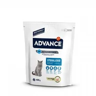 Sucha karma dla kotów - ADVANCE Sterilized Turkey 0,4 kg - miniaturka - grafika 1