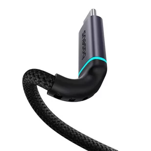 Przedłużenie kabla USB-C Baseus męski do żeński High Definition 10Gbps, 1m (czarny) - Kable komputerowe i do monitorów - miniaturka - grafika 4