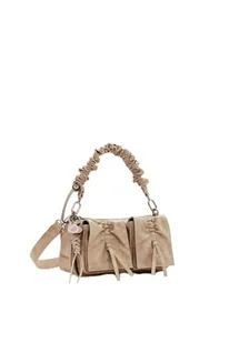 Desigual, BAG_MODUS_NARON MINI damskie, biała - Torebki damskie - miniaturka - grafika 1