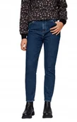 Spodnie damskie - PEPE JEANS SPODNIE JEANSOWE PROSTE 24 P9D - miniaturka - grafika 1