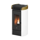 Piece wolnostojące - Cadel Piecyk na pellet Fenice Plus 11,0 kW - miniaturka - grafika 1