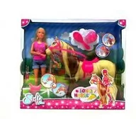 Lalki dla dziewczynek - Simba Toys Steffi I JEJ SŁODKI KOŃ 105733052 - miniaturka - grafika 1