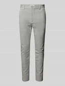 Spodnie męskie - Chinosy z wpuszczanymi kieszeniami w stylu francuskim model ‘MARK’ - miniaturka - grafika 1