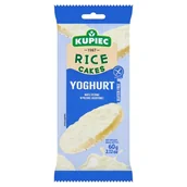 Pieczywo chrupkie - Kupiec Wafle ryżowe w polewie jogurtowej 60 g - miniaturka - grafika 1
