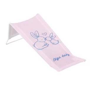 Tega Baby KR-026-104 Leżaczek kąpielowy z wizerunkiem Króliczki j.róż - Inne akcesoria do pielęgnacji dzieci - miniaturka - grafika 2