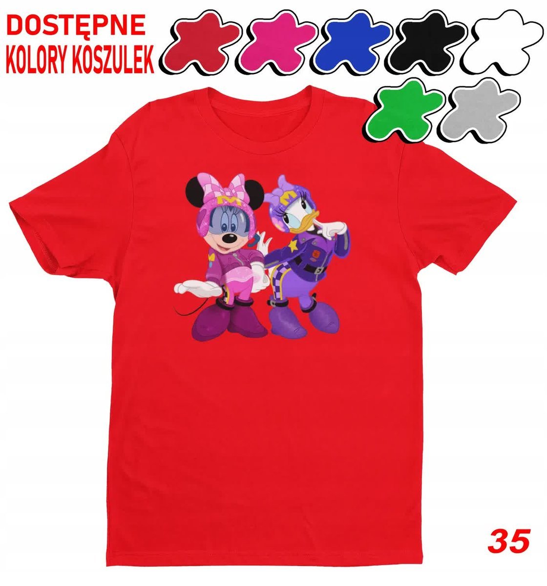 Dziecięca Koszulka Z Nadrukiem Duży Wybór -M 134-140
