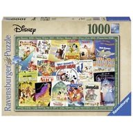 Puzzle - Ravensburger Disney Vintage Movie Posters 1000pc piece Jigsaw puzzle wersja w języku angielskim - miniaturka - grafika 1