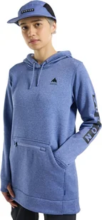 bluza damska BURTON OAK LONG PO Slate Blue Heather - Bluzy damskie - miniaturka - grafika 1