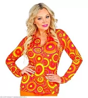 Stroje karnawałowe - Koszula pomarańczowa disco - s/m - miniaturka - grafika 1