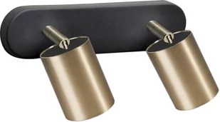 Nowodvorski Listwa Eye 8817 lampa oprawa sufitowa 2x35W GU10 czarna/mosiądz - Lampy sufitowe - miniaturka - grafika 4