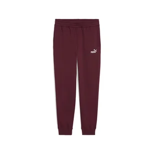 Męskie Spodnie PUMA ESS NO. 1 LOGO SWEATPANTS FL CL (S) 68260796 – Bordowy - Spodnie męskie - miniaturka - grafika 1