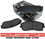 Klocki hamulcowe - Przednie klocki hamulcowe do tarcz 320mm POWERSTOP Z17 Chrysler 300C - miniaturka - grafika 1