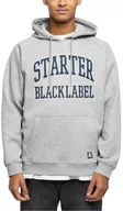 Bluzy męskie - STARTER BLACK LABEL Męska bluza z kapturem Raglan, Heathergrey, XL - miniaturka - grafika 1