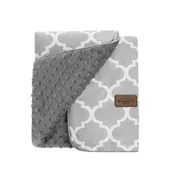 Legowiska dla psów - Recobed Kocyk Caribbean grey M - 100 x 150 cm - miniaturka - grafika 1