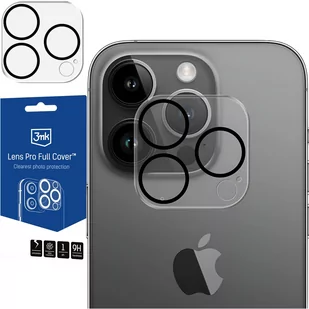Szkło do iPhone 13 Pro / 13 Pro Max osłona na aparat obiektyw 3mk Lens Pro Full Cover nakładka ochronna - Pozostałe akcesoria do telefonów - miniaturka - grafika 1