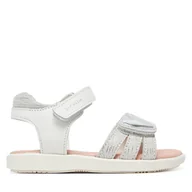 Buty dla dziewczynek - Sandały Garvalin 252424 M Biały - miniaturka - grafika 1