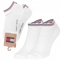 Skarpetki męskie - Tommy Hilfiger Skarpety Skarpetki Stopki 2P Białe R.39-42 - miniaturka - grafika 1