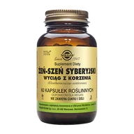 Suplementy naturalne - Solgar Żeń-szeń syberyjski 60 kaps. # DARMOWA WYSYŁKA TT000771 - miniaturka - grafika 1