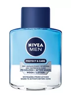 Wody po goleniu - Nivea WODA PO GOLENIU PROTECT & CARE 2W1 100 ML zakupy dla domu i biura 36154854 - miniaturka - grafika 1