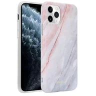 Etui i futerały do telefonów - Crong Crong Marble Case Etui iPhone 11 Pro różowy) 10_17794 - miniaturka - grafika 1