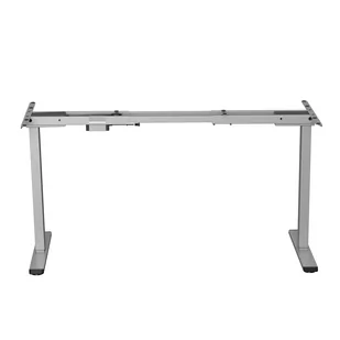 Stelaż / podstawa biurka, elektycznie regulowany, regulacja rozstawu 500mm, system antykolizyjny, szary, 100 kg nośność, Powerton - Inne meble biurowe - miniaturka - grafika 4