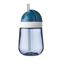 Mepal Kubek Ze Słomką Mio Deep Blue 108013014600 300 ml - Kubki dla dzieci - miniaturka - grafika 1