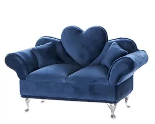Art Pol Szkatułka na biżuterię Sofa 15 x 25 x 10 cm (granatowa) - Pudełka i szkatułki - miniaturka - grafika 1