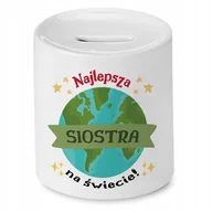 Skarbonki - Skarbonka Dla Siostry na Urodziny Imieniny Prezent z Nadrukiem ze Zdjęciem - miniaturka - grafika 1