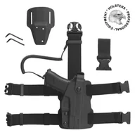 Kabury i pokrowce - kabura taktyczna do Glock IMP-SSS 2007GPS z opcją na pas + smycz taktyczna - miniaturka - grafika 1
