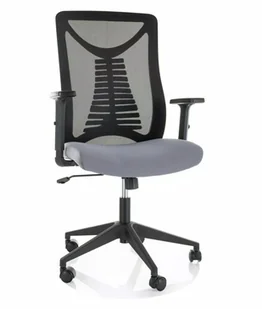 Fotel biurowy, krzesło biurowe Fotel Obrotowy Q-330R Czarny / Szary - Fotele i krzesła biurowe Fotel biurowy, krzesło biurowe Fotel Obrotowy Q-330R Czarny / Szary - Fotele i krzesła biurowe - miniaturka - grafika 1