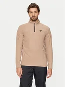 Pozostała odzież narciarska - 4F Bielizna termoaktywna górna 4FWAW24UFLEM044 Brązowy Slim Fit - miniaturka - grafika 1