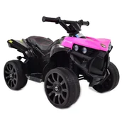 Pojazdy elektryczne dla dzieci - Quad Na Akumulator Różowy Na Miękkich Kołach Super Jakość/xb8118 - miniaturka - grafika 1