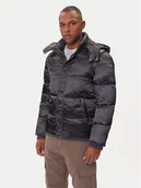 Kurtki męskie - Guess Kurtka zimowa M5BL2L WGZF2 Szary Regular Fit - miniaturka - grafika 1