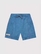 Spodenki damskie - United Colors Of Benetton Szorty sportowe 3F42G900D Niebieski Regular Fit - miniaturka - grafika 1