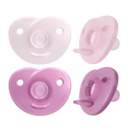 Smoczki uspokajające - Philips AVENT Smoczek usp 0-6m girl AVENT AVSCF099/22 - miniaturka - grafika 1