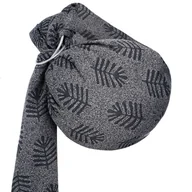 Chusty do noszenia dzieci - Zaffiro, Chusta kółkowa, tkana, Hug Me Bamboo Palm - miniaturka - grafika 1
