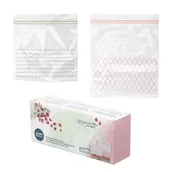 Folia, papier śniadaniowy, serwetki - Woreczki Spiżarnia pani domu do przechowywania żywności hermetyczne 60 sztuk - miniaturka - grafika 1