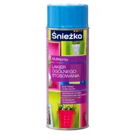 Farby i lakiery w sprayu - Śnieżka Multispray Lakier Ogólnego Stosowania połysk 400 ml niebieski - miniaturka - grafika 1