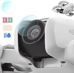 SZKŁO HARTOWANE OCHRONNE 9H NA OBIEKTYW GIMBALA DO DRONA DJI NEO - ZESTAW 1 SZT. - Akcesoria do drona - miniaturka - grafika 1