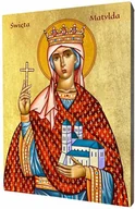 Dewocjonalia - Ikona św. Matylda - miniaturka - grafika 1