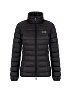 Kurtki damskie - EA7 Emporio Armani Kurtka puchowa 7W000088AF12477 Czarny Regular Fit - miniaturka - grafika 1